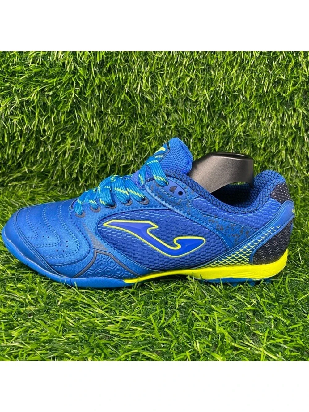 Joma Dribling Turf Soccer Shoes DRIW.804.TF Men's USA 7 EU 40 Blue Yellow 2230